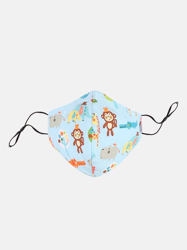 Face Mask (3-6yrs) (2 pcs) Bird Jungle image number null